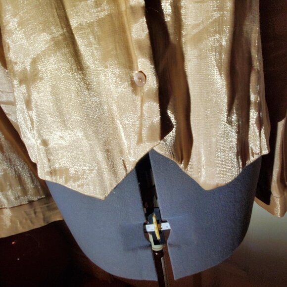 Tuxedo Front Blouse - Picture 3 of 3